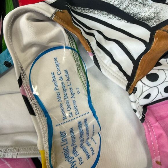 Swiminista X James Peter Henry girls Sydney print Sunshine swimsuit L New - Picture 2 of 6